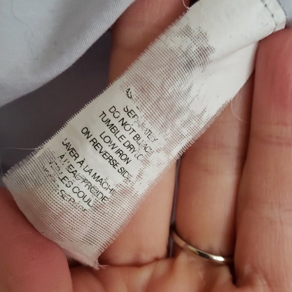 Pale blue button-down shirt, great work staple! - Picture 5 of 6